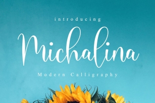 Michalina - Beautiful Script Font Font Download
