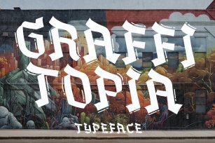 Graffitopia - Urban Graffiti Font Font Download