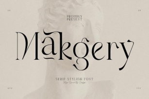 Makgery Serif Stylish Font Font Download