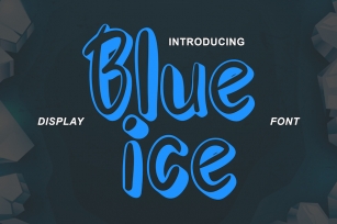 Blue Ice Font Download