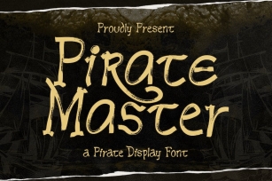 Pirate Master - A Pirate Display Font Font Download