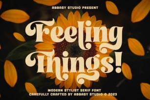 Feeling Things Font Download