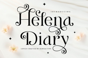 Helena Diary Beautiful Serif Font Font Download