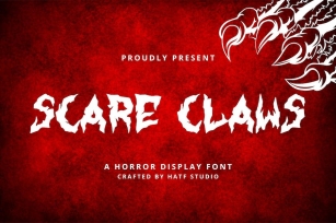 Scare Claws Font Download