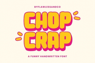 Chop Crap Font Download