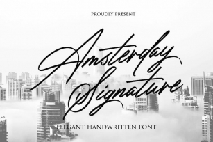 Amsterday Signature Font Download