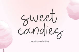 Sweet Candies font Font Download