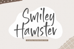 Smiley Hamster font Font Download