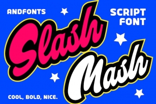 Slash Mash font Font Download