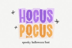 Hocus Pocus Halloween Font Font Download