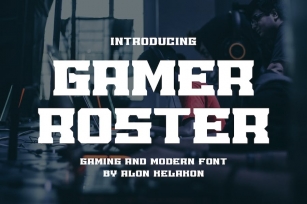 Gamer Roster Font Download