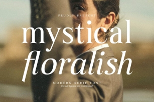 Mystical Floralish Modern Serif Font Font Download