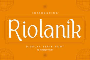 Riolanik Display Serif Font Font Download