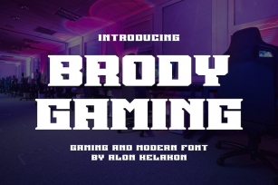 Brody Gaming Font Download