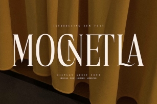 Mocnetla Display Serif Font Font Download