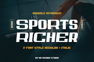 Sports Richer Font Download