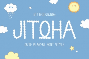 Jitqha - Cute Playful Font Font Download
