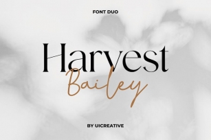 Harvest Bailey Font Duo Font Download