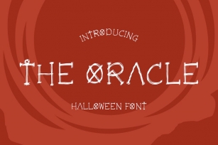 The Oracle Halloween Font Font Download
