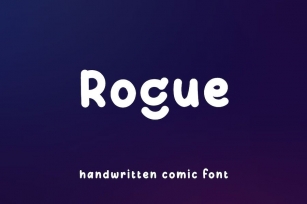 Rogue - Decorative Comic Font Font Download