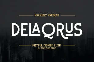 Delaqrus Display Font Font Download
