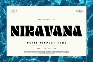 Niravana - Display Font Font Download