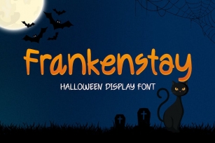 Frankenstay - Halloween Font Font Download