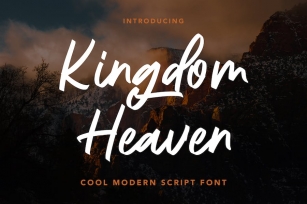 Kingdom Heaven Font Download