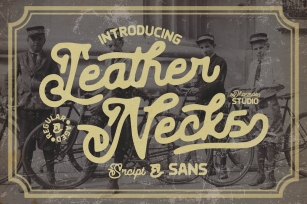 Leather Necks Font Download