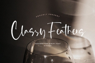 Classy Feathers Font Download