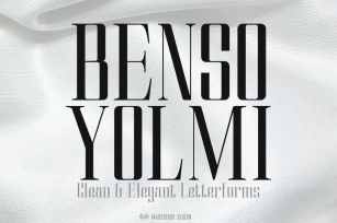 Benso Yolmi Serif Font Download