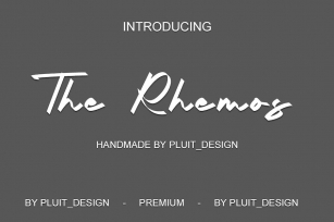The Rhemos Font Download