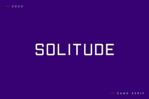 Solitude Font Download