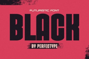 Black Futuristic Modern Sans Serif Font Typeface Font Download