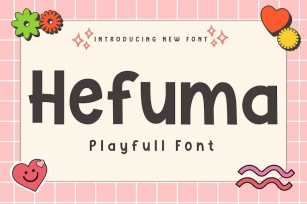 Hefuma | Display Playful Font Font Download
