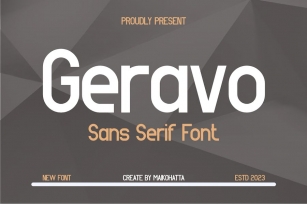Geravo - Sans Serif Font Font Download