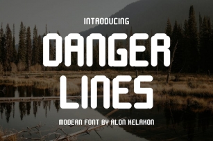 Danger Lines Font Download