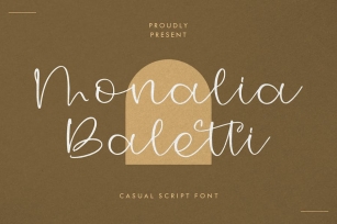 Monalia Baletti Casual Script Font Font Download