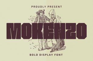 Mokenzo - Heavy Sans Serif Font Download