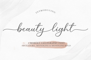 Beauty Light Font Download