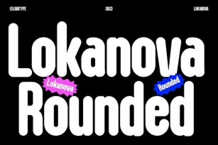 Lokanova Rounded - Modern Font Font Download