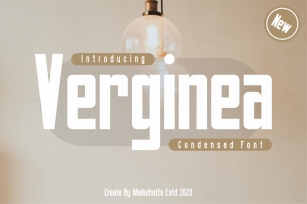 Verginea - Condensed Font Font Download