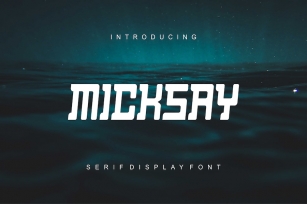 Micksay - Serif Font Font Download