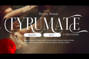Tyrumate Font Download