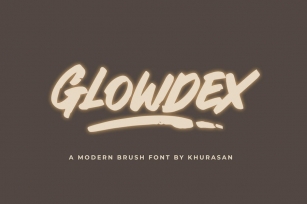 Glowdex Font Download