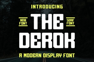 The Derok Font Font Download