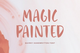 Magic Painted Font Download