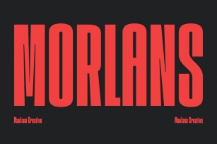 Morlans Compressed Display Font Font Download