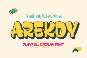 Arekoy – Display Font Font Download