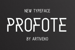 Profote Modern Web Font Font Download